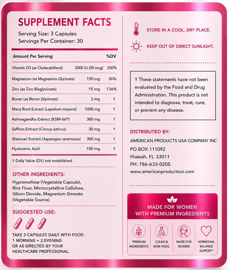 Supplement Facts FEMORA